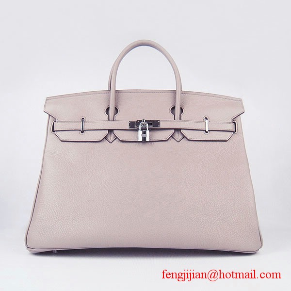 Hermes Birkin 40cm Togo Bag Grey 6099